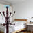 Freestanding Wood Coat Rack With 14 Hooks And Heavy-Duty Base, Sturdy Entryway Hallway Bedroom Organizer For Coats, Hats, Bags, And Umbrellas