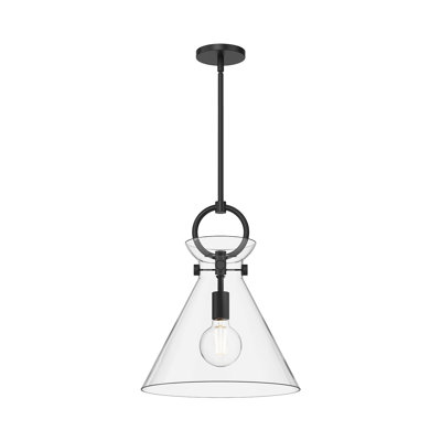 Luminaire suspendu conique à 1 lumière Tiney