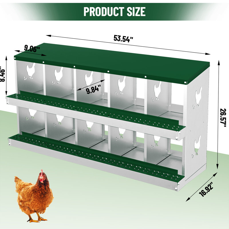 Chicken Coop, Green