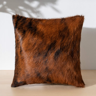 Gwaltney Brindle Cowhide Throw Pillow