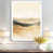 White Picture Framed