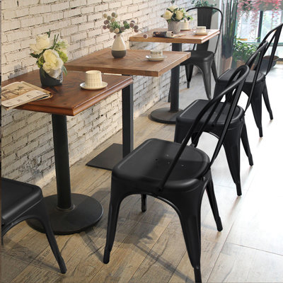 Lilian 18.1'' H Metal Stacking Side Chair