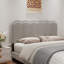 Structure de lit tapissier en bois massif QUEEN-Boucle-81154862-81154861