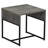 Slate Concrete Table with Iron Base-2118447097