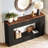 Modern Console Table, 55 Inch Wood Entryway Table With Storage-2001126790-2012396288
