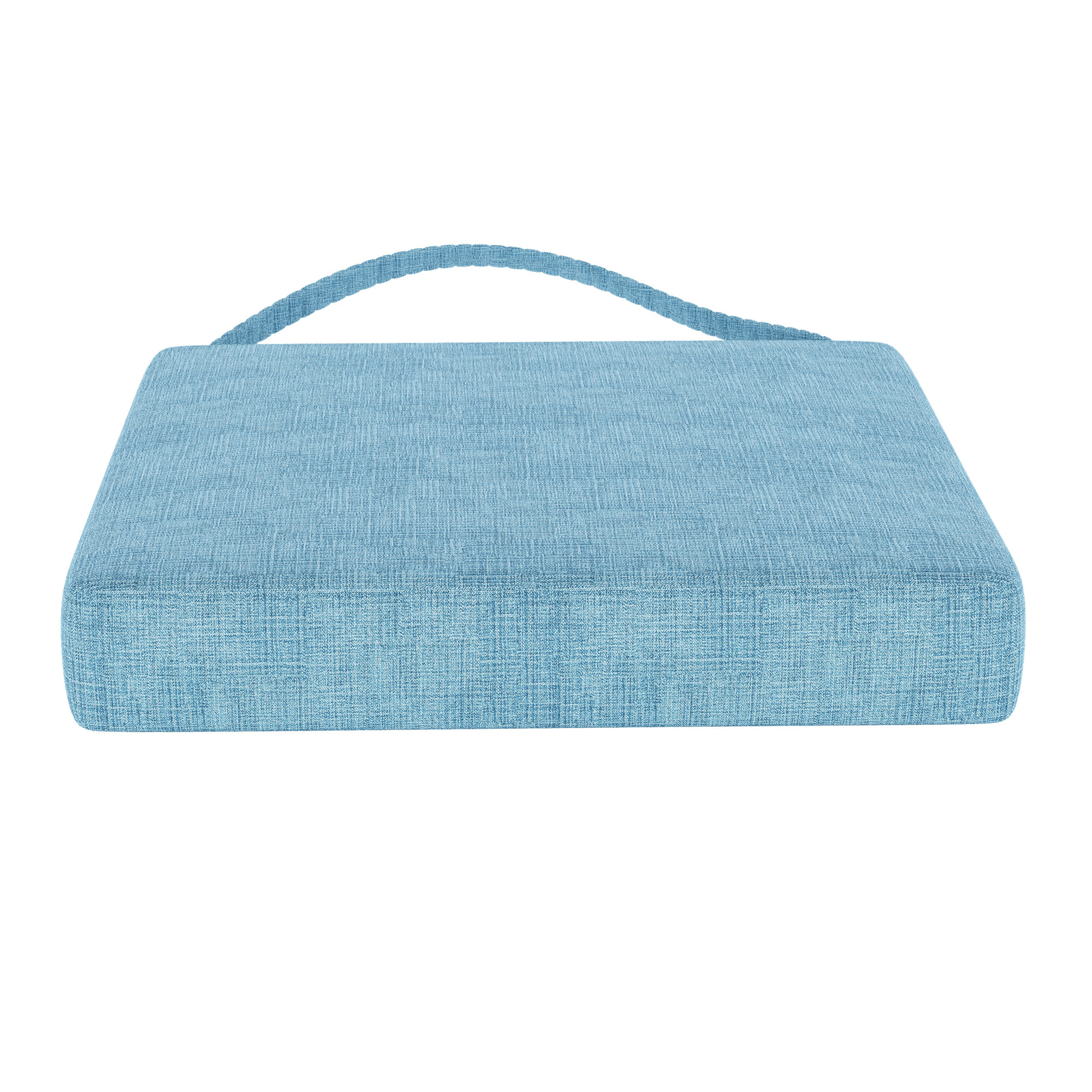 Sunbrella® Indoor/Outdoor Dining Chair Cushion, Cast Horizon Sunbrella® Plainweave