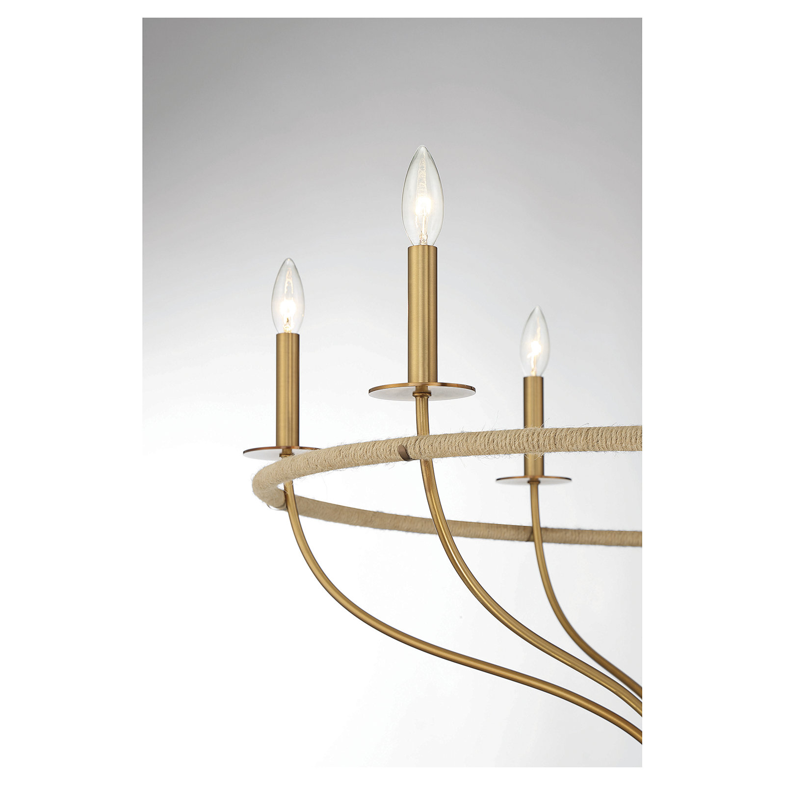Elissar 6 - Light Metal Dimmable Chandelier