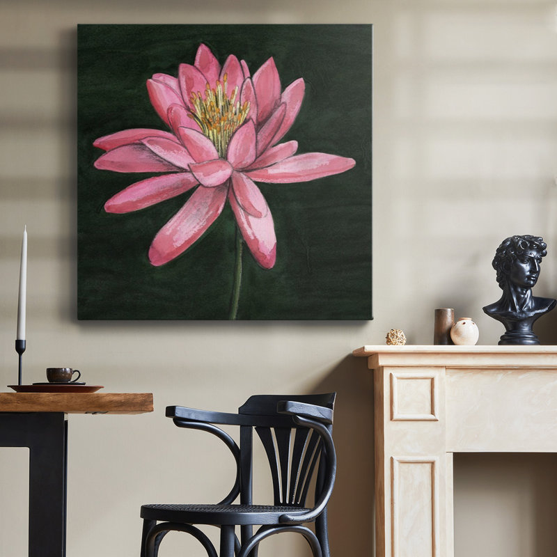 Toile tendue rose I-Premium Gallery - prêt à accrocher