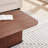 Wooden Rectangular Coffee Table with Solid Base-800982396