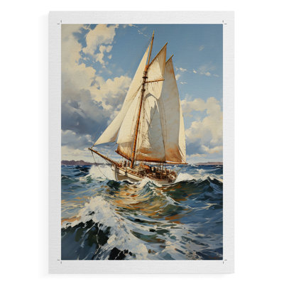 NAUTICAL Series CCCLV -Canvas Print Only - NOT FRAMED