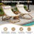 2-Piece Folding Rattan Patio Chaise Lounge, Adjustable Recliner With Cushion And Headrest-100787952