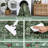 Washable Floral Rug Non-Slip Modern Farmhouse Living Room Carpet, Non-Shedding Low Pile Floor Mats, Foldable Print Accent Indoor Rug for Bedroom, Playroom, Nursery-1448943927-1448428450