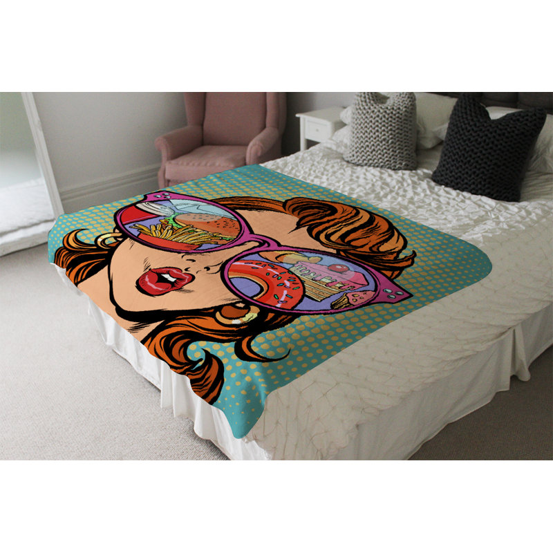 Doneisha Plain Weave / Muslin Throw Blanket