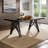 Cipolla Wood Finish 72"-90" Extendable Dining Table-630342283