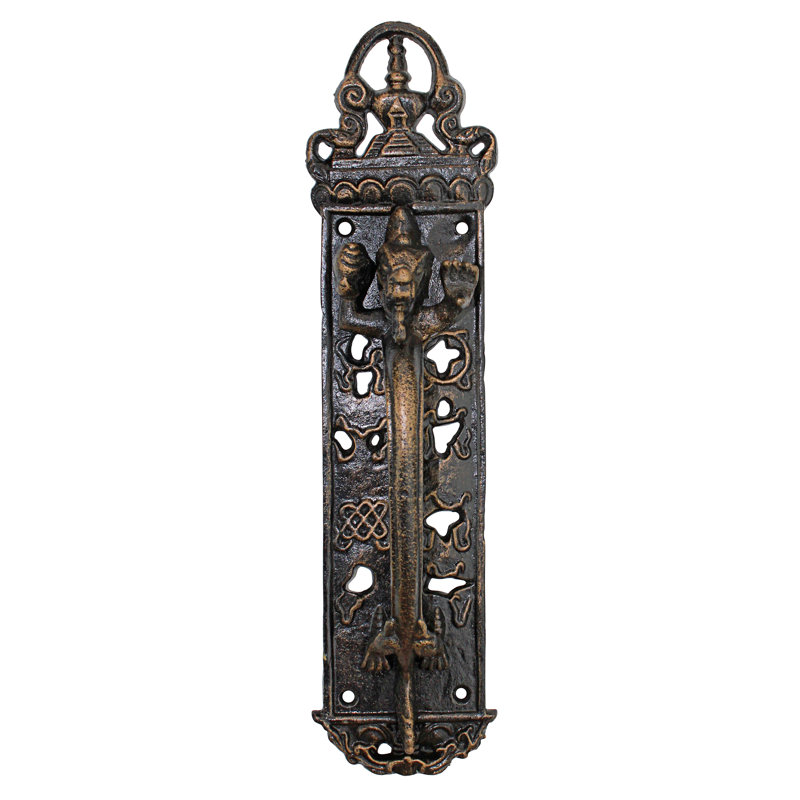The Durley House Dragon Push/Pull Plate