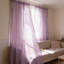 Paire de rideaux semi-transparents avec passe-tringle Rayna-73625234-73625235