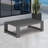 Hoyt Outdoor Aluminum 4-Piece Conversation Set with Coffee Table-1805940446