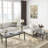 3 - Piece Marble Top Living Room Table Set