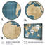 Ancienne carte du monde V, reproduction d'art sur toile-54504258-239484510