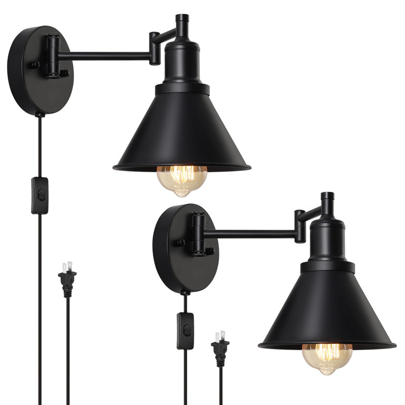 Tijera Plug-in Swing Arm Sconce