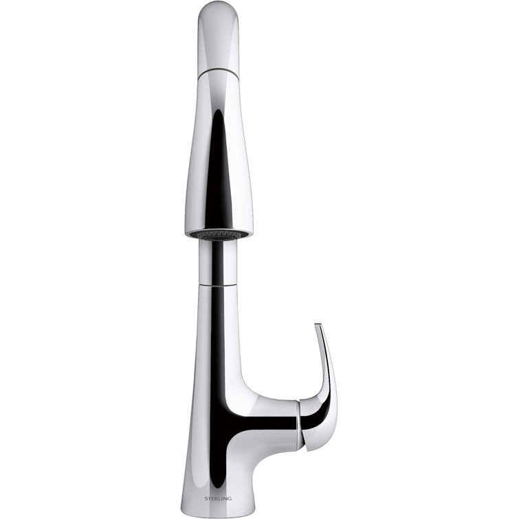 Medley Pull-Down Single-Handle Kitchen Sink Faucet with Two-Function Sprayhead