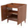 Calandre 30" Slat Modern Farmhouse 2-Shelf Bath Vanity Cabinet Only (Sink Basin not Included)