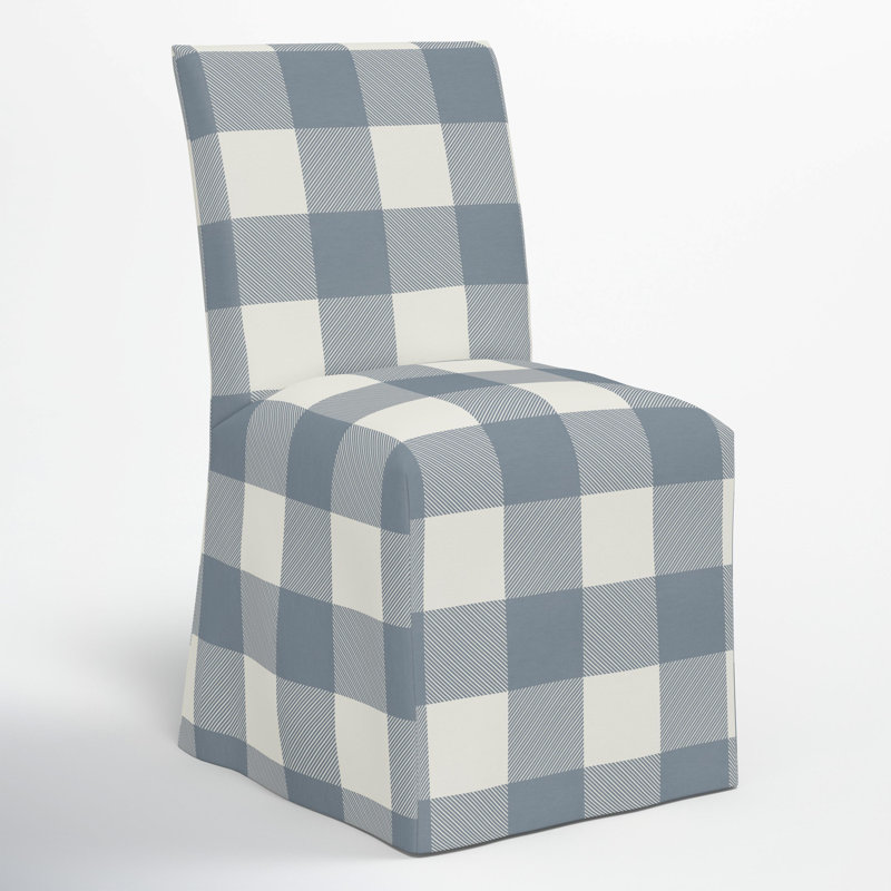Anthony Cotton Parsons Chair in Fritz Indigo
