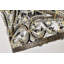 Plafonnier encastré bronze antique 14 pouces avec cristaux