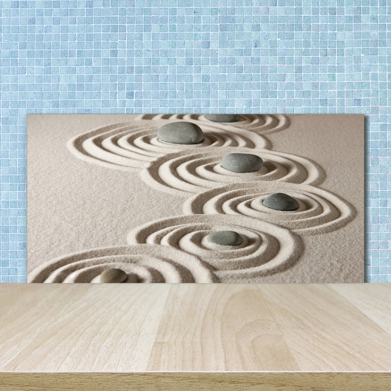 50cm W x 100cm L Glass Peel and Stick Panel