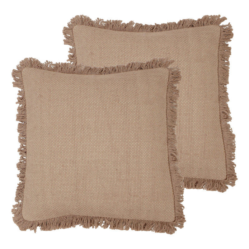 Square Cushion, Blush Pink