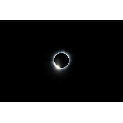 Eclipse Diamond Ring by Velvetfish - Wrapped Canvas Print