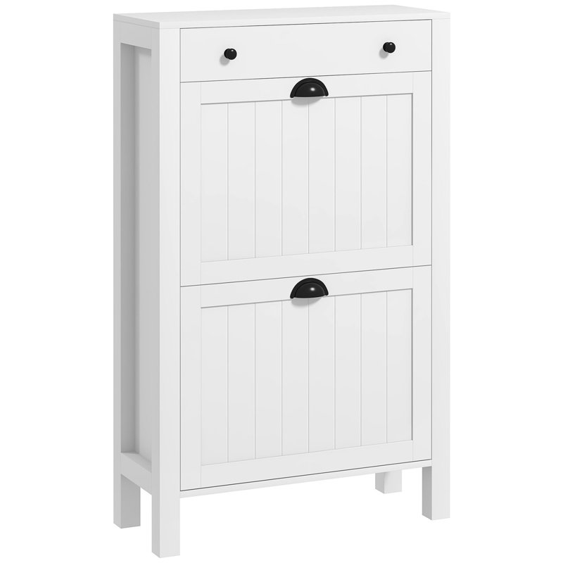 10 Pair Flip Down Shoe Storage