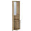 Bar d'angle 18 "en bois naturel