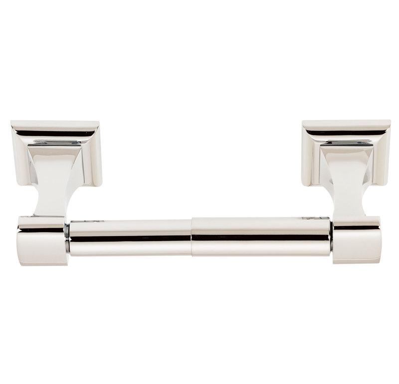 Polished Nickel Wall Mounted Toilet Paper Holder