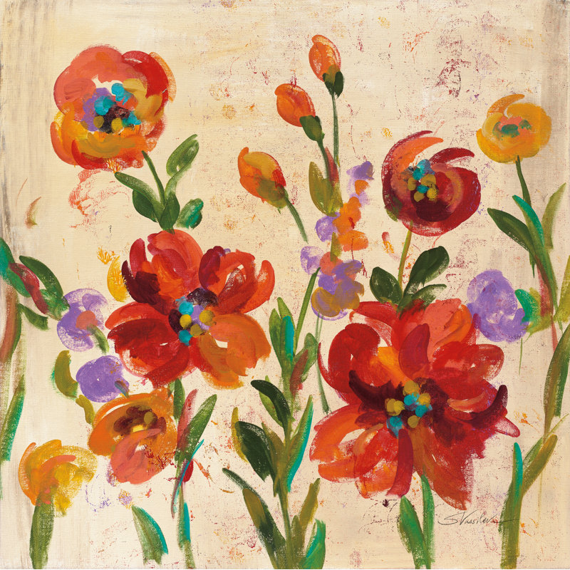 July In The Garden II by Silvia Vassileva - Wrapped Canvas Art Prints, 30cm H x 46cm W x 3.8cm D