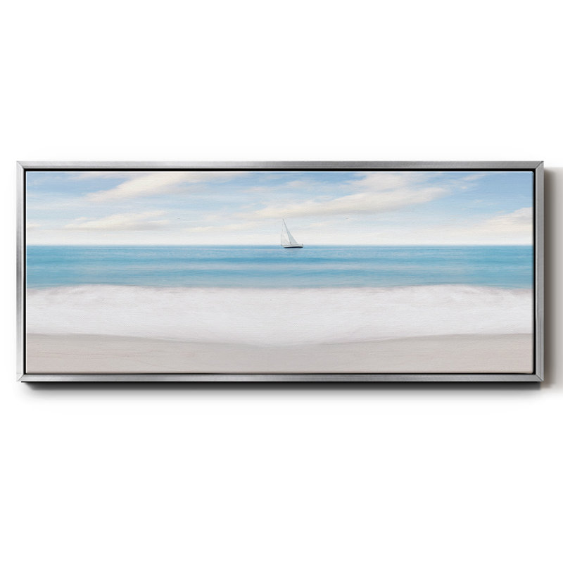 Plage - toile encadrée