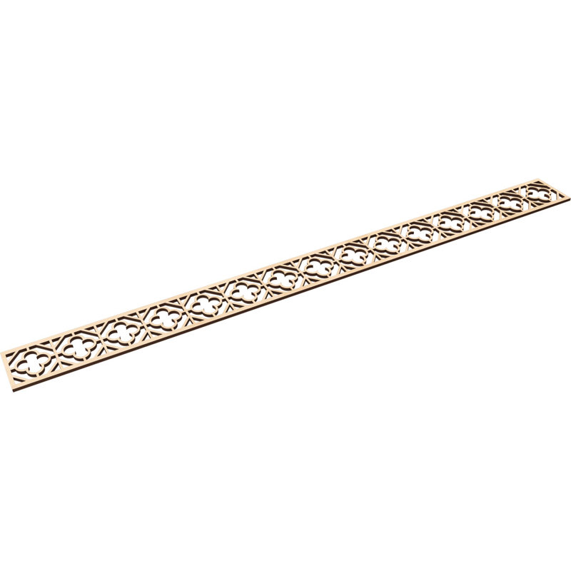 Moulure Hazelton, Bouleau, H 4 po x l 46,375 po x P 0,25 po