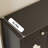 Luxury Style Black Storage Shoe Cabinet