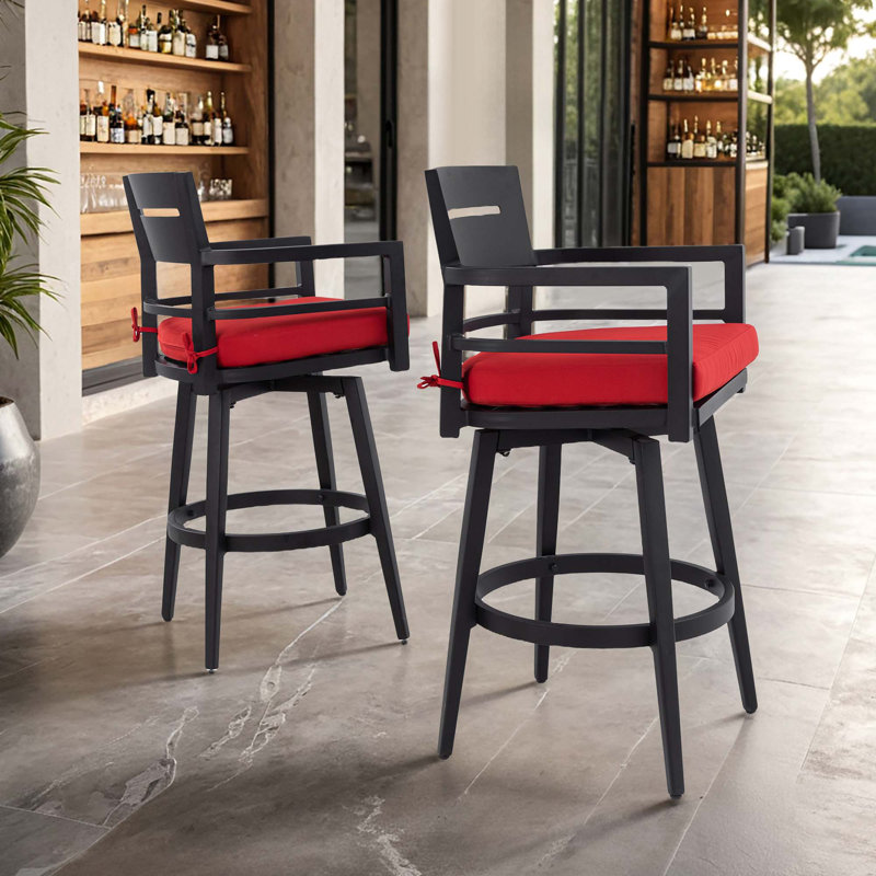 Chaises de bar 2 pièces Modern Modern