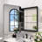 Haddington 20 in. W x 26 in. H Rectangular Framed Recessed/Surface Mount Medicine Cabinet With Mirror In in Matte Black-350574434-350574445