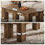 Table basse de 47 pouces Farmhouse