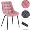 Griggs 49cm H Velvet Upholstered Side Chair-2054612486