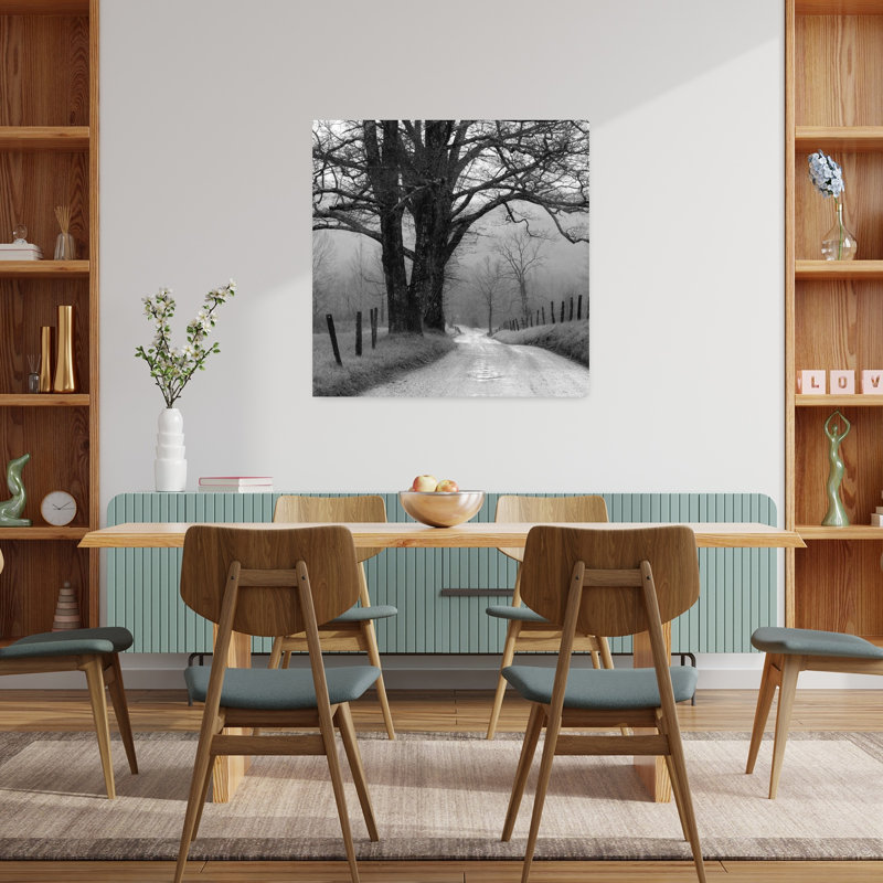 Sparks Lane, paysage abstrait contemporain, art naturel, H 36 po x l 36 po