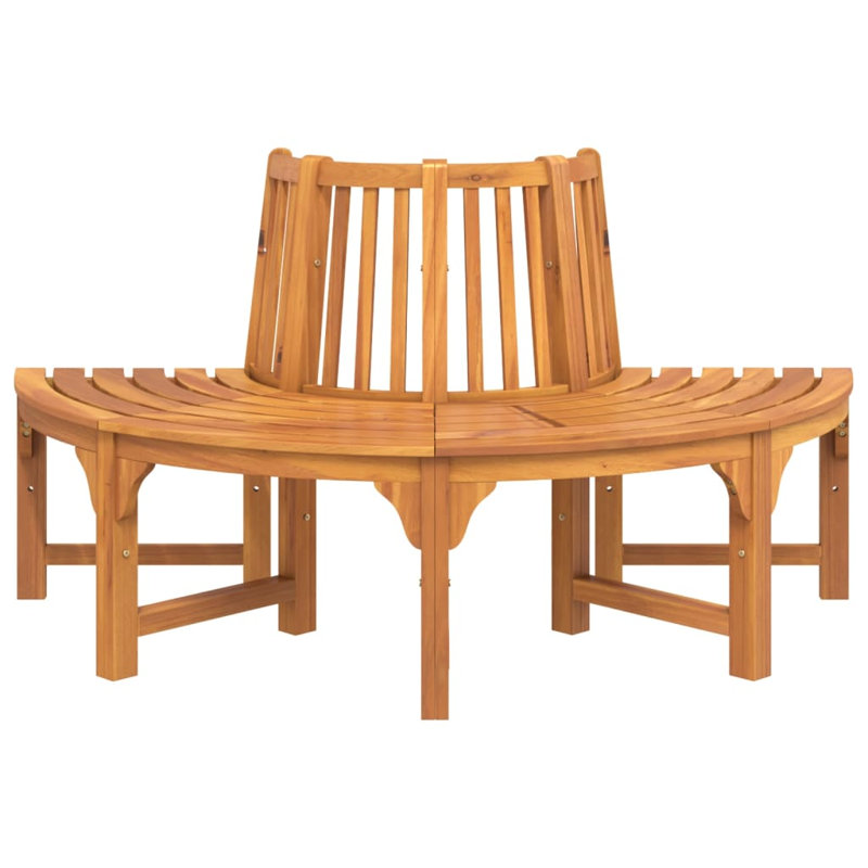 Fabrizia Solid Wood Outdoor Bench