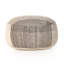 Color Block Round Pouf
