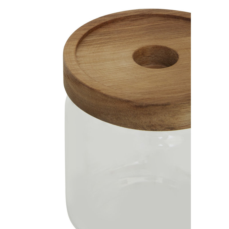Gaenor Ceramic / Porcelain Jar, 11cm H x 9cm W x 9cm D