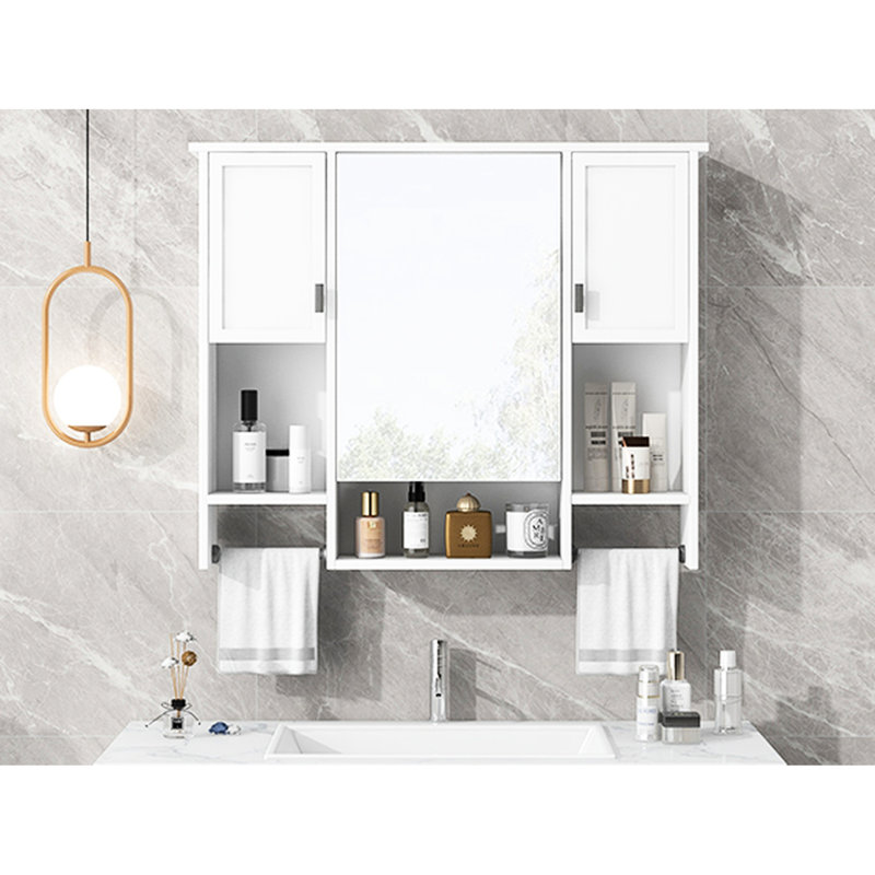 Wall Mounted Cabinet For Bathroom - & Practical With Mirror Storage