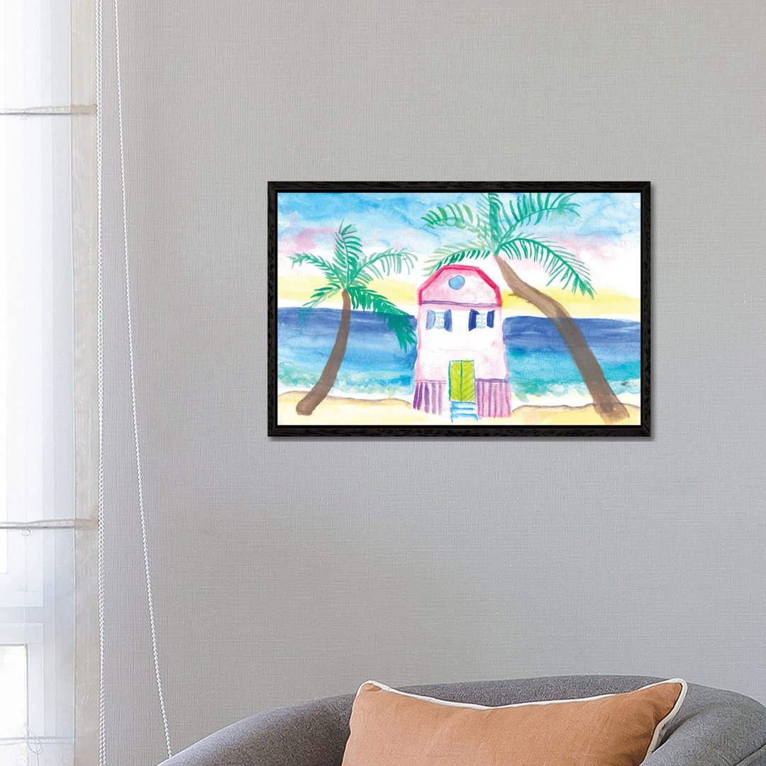 Emy's Tropical Beach House von Markus & Martina Bleichner - Gallery-Wrapped Canvas Giclée on Canvas