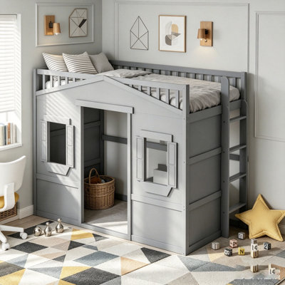House Loft Bed With Ladder