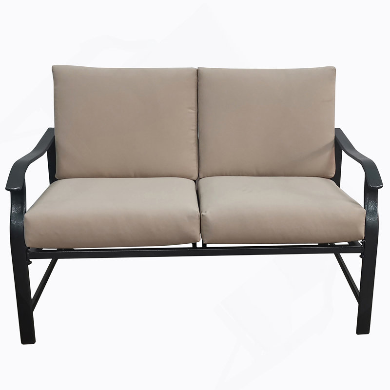 LOVESEAT AND  TABLE Schwarz B